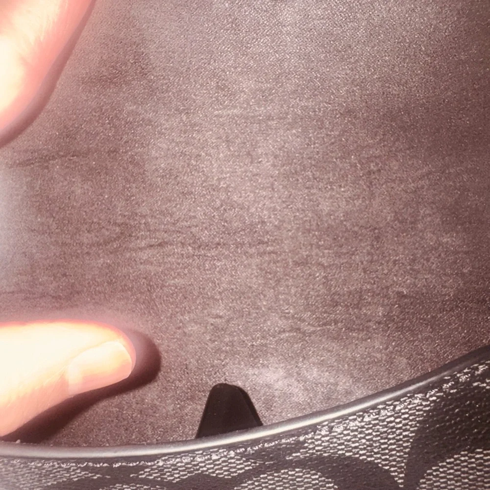 Coach leather black signature sunglasses/glasses lanyard case. Rare! - Picture 3 of 11